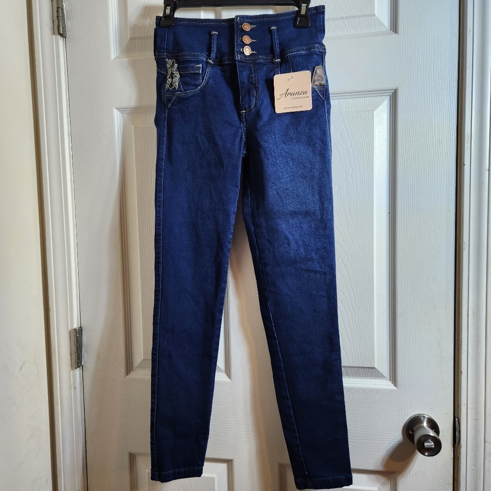 NWT Aranza Hand Made Denim jeans